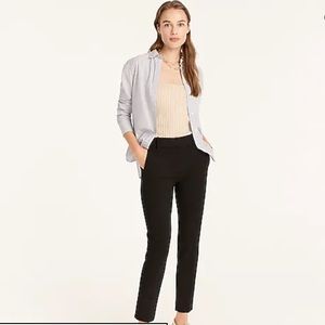 J. Crew Cameron Slim Cropped Pant - Black size 10